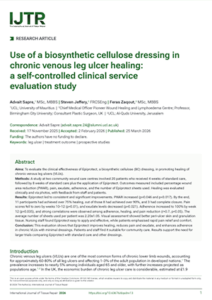 Use-of-a-biosynthetic-cellulose-dressing publication