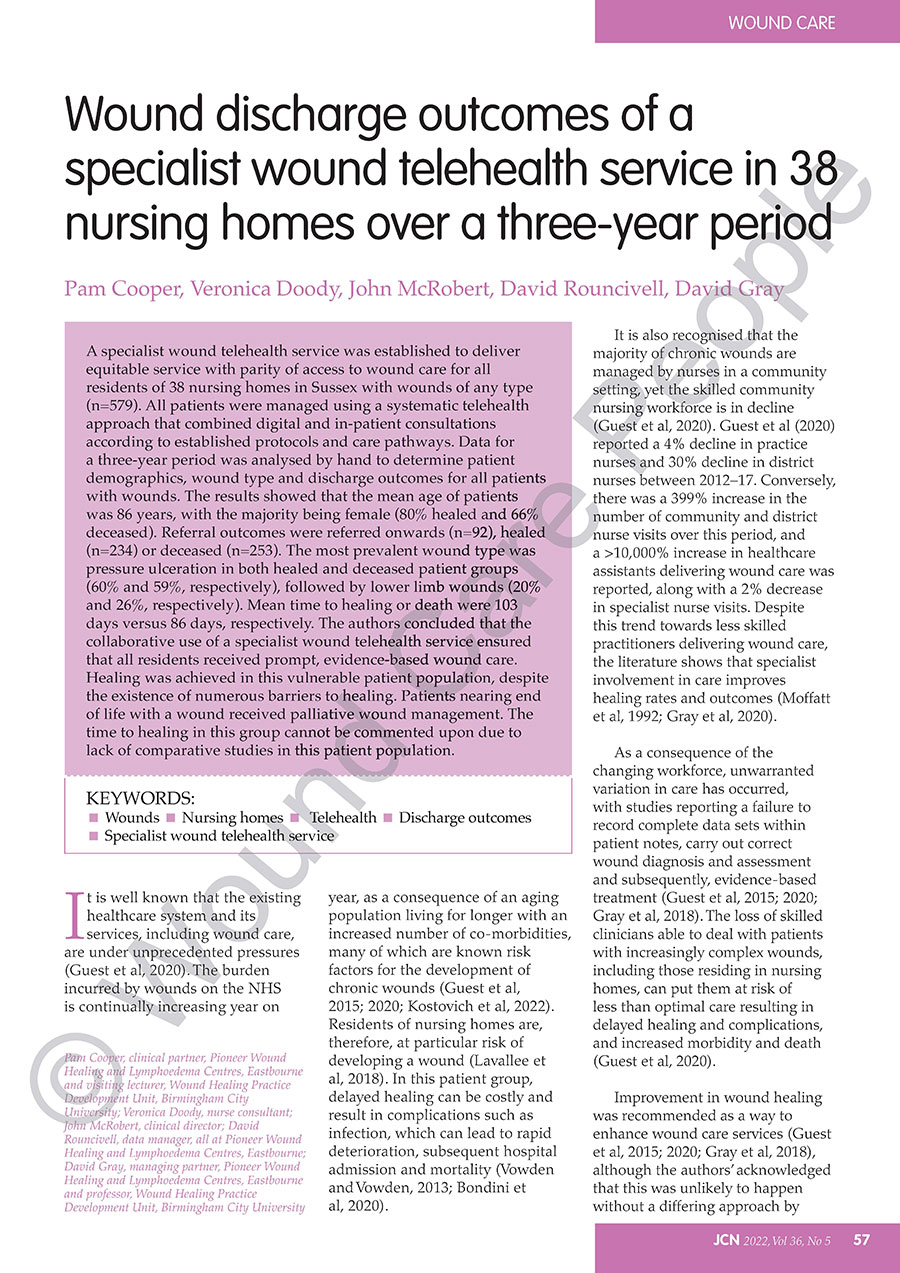 wound-discharge-outcomes-of-a-specialist-wound-telehealth-service-in-38-nursing-homes-over-a-three-year-period-4 publication